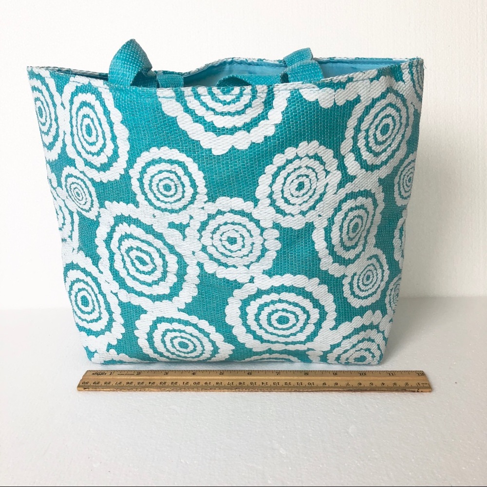 New Woven tote bag purse matching coin purse